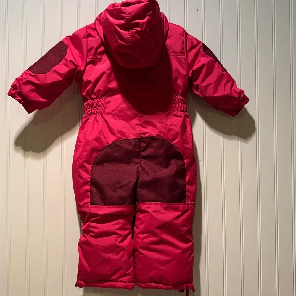 Pink Platinum Vibrant Fleece Lined Snowsuit Size 18 Months